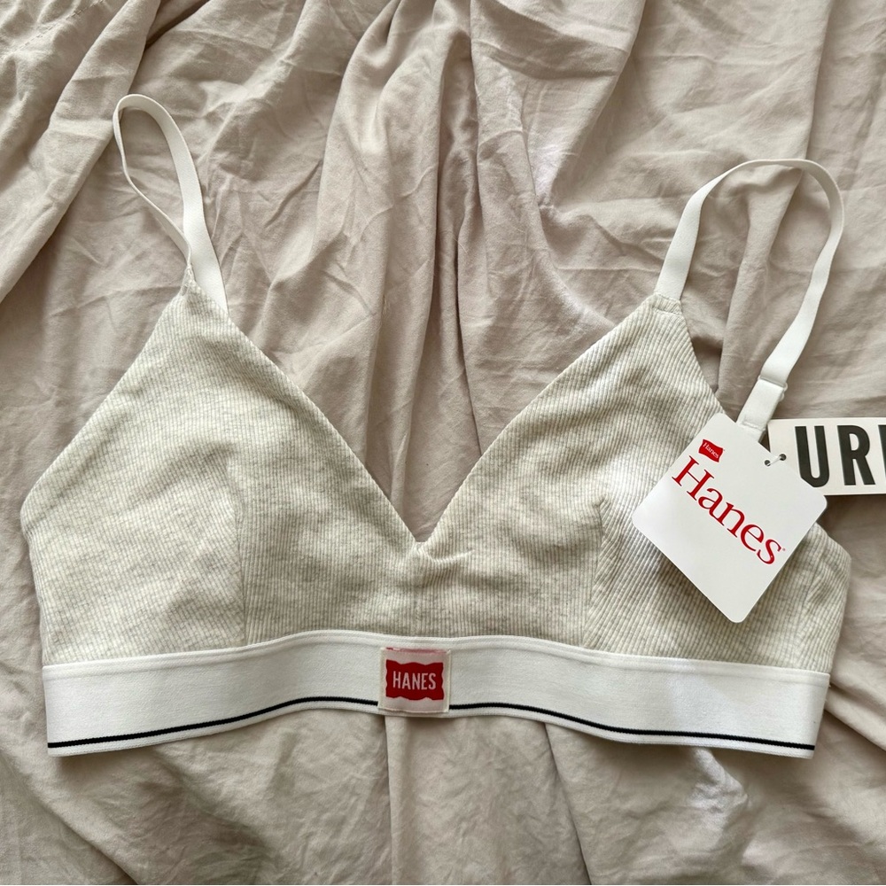Hanes Women's Soft Cream Bralette